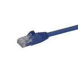 StarTech.com Cable de Red Ethernet Snagless Sin Enganches Cat 6 Cat6 Gigabit 5m - Azul Cable Azul 5 m Cat6 U/UTP (UTP)