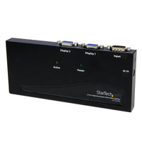 StarTech.com ST122PRO divisores de vídeo VGA 2x VGA 2 Negro