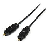 StarTech.com 10 ft Thin Toslink Digital Audio Cable Cable 3,05 m Macho Macho Negro