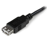 StarTech.com Cable de 0,15m de Extensión Alargador USB 2.0 - Macho a Hembra USB A - Extensor Cable USB 2.0 USB A USB A Macho/Hembra
