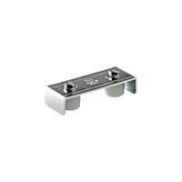 Placa Guía Ajustable Para Puertas Corredizas / Ajustable de 30 mm a 60 mm
