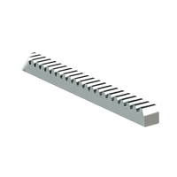 260 Cremallera Modulo 6 / Fabricada en Acero / Compatible Con Motores Para Puertas Corredizas Con Piñon Modulo 6