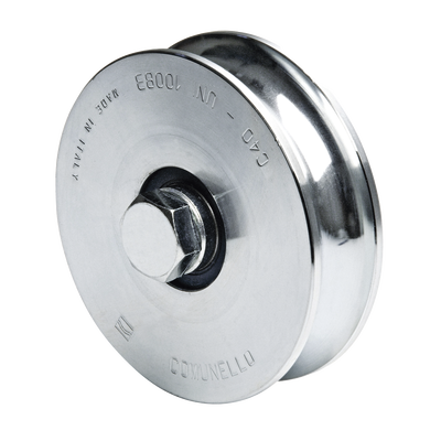 Comunello Rueda para Puerta Corrediza / Diámetro 16 cm / Carga 575 kg 1150-5070-001
