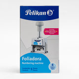 Foliador automatico 8 digitos Pelikan 1