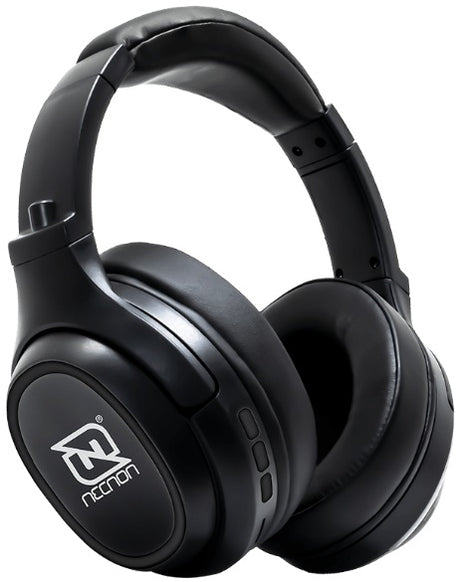 Necnon NBH-02 Auriculares Inalámbrico y alámbrico De mano Música USB Tipo C Bluetooth Negro