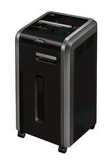 Fellowes C-225Ci triturador de papel Corte cruzado Negro, Plata