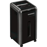 Fellowes C-225Ci triturador de papel Corte cruzado Negro, Plata