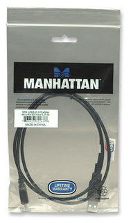 MANHATTAN Cable USB 322638, 2.0, 480 Mbps, 1.8 m Longitud