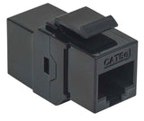 Intellinet COPLE RJ45 A RJ45 CAT5e KEYSTONE NEGRO UTP conectores RJ-45 Negro Plástico Cat5e