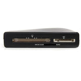 StarTech.com Lector Multi Tarjetas de Memoria Flash USB 3.0 Super Speed SD CF CompactFlash MS Lector de tarjetas CF, Mem
