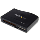 StarTech.com Lector Multi Tarjetas de Memoria Flash USB 3.0 Super Speed SD CF CompactFlash MS Lector de tarjetas CF, Mem