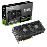 ASUS DUAL-RTX4070S-O12G tarjetas gráficas Si 7168 NVIDIA GeForce RTX 4070 SUPER