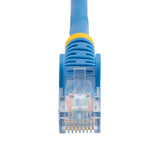 StarTech.com Cable de 2m Azul de Red Fast Ethernet Cat5e RJ45 sin Enganche - Cable Patch Snagless Cable Azul 2 m Cat5e U/UTP (UTP)