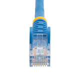 StarTech.com Cable de 1m Azul de Red Fast Ethernet Cat5e RJ45 sin Enganche - Cable Patch Snagless Cables de red 1 m Cat5