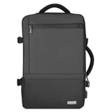 Perfect Choice PC-084808 mochila Mochila de viaje Negro, Compartimento del portátil, A prueba de agua