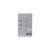 Dks Doorking Botonera de control triple / Portones abatibles y corredizos / 12-24 VAC/VDC