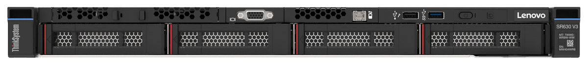Lenovo ThinkSystem SR630 V3 servidor Bastidor (1U) Intel® Xeon® Silver 4514Y 2 GHz 32 GB DDR5-SDRAM 