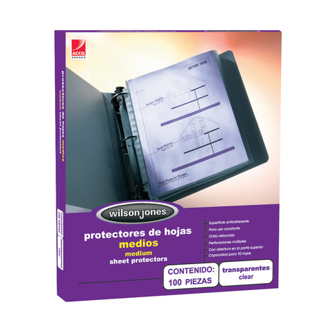 Acco P0572 protector de hojas Polipropileno (PP) 100 pieza(s)