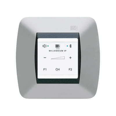 Mando Bluetooth IP | Control Táctil | Compatible Sistema Millennium | Alimentación PoE | Color Blanco |