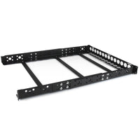 StarTech.com Carriles para Rack de Servidores 1U Universales - Carriles con Profundidad Ajustable para Armario Rack de 19" Rack Carril de rack Negro Acero 25 kg