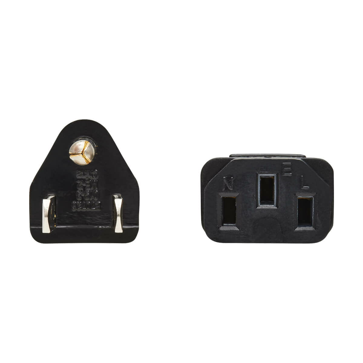 Tripp Lite P006-001 Cable de Alimentación para Computadora, NEMA 5-15P a C13 - 10A, 125V, 18 AWG, 30.5 cm [1 pie], Negro