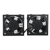 Tripp Lite SRFANWM Juego de Ventilador de Techo SmartRack para Instalación en Pared, 2 ventiladores de alto rendimiento 