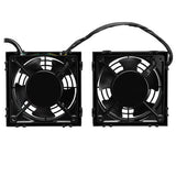 Tripp Lite SRFANWM Juego de Ventilador de Techo SmartRack para Instalación en Pared, 2 ventiladores de alto rendimiento 