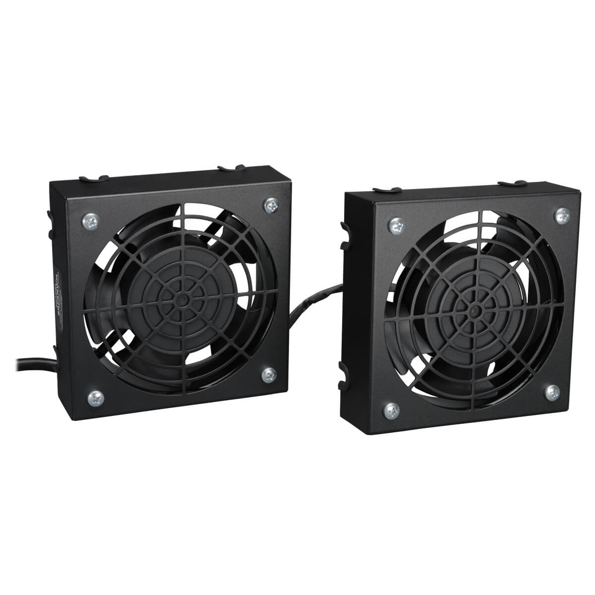 Tripp Lite SRFANWM Juego de Ventilador de Techo SmartRack para Instalación en Pared, 2 ventiladores de alto rendimiento 