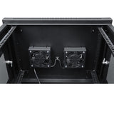 Tripp Lite SRFANWM Juego de Ventilador de Techo SmartRack para Instalación en Pared, 2 ventiladores de alto rendimiento 