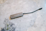 Verbatim 32155 hub de interfaz USB 3.2 Gen 1 (3.1 Gen 1) Type-C 5000 Mbit/s Gris