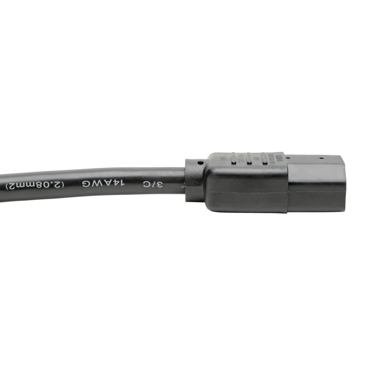 Tripp Lite P005-010 Cable de Alimentación para Servicio Pesado para PDU, C13 a C14 - 15A, 250V, 14 AWG, 3.05 m [10 pies]