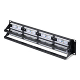 StarTech.com Panel de Parcheo 2U de 48 Puertos Cat6 RJ45 de Montaje en Rack de Servidores - UTP -Tipo 110 Punch Down - P
