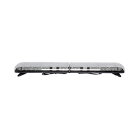 Torreta 48" Serie 12 con 88 LED, Dual color rojo/claro, ideal para equipar ambulancias y unidades de bomberos