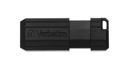 Verbatim PinStripe - Unidad USB de 64 GB - Negro Memoria Flash 64 GB USB tipo A 2.0 10 MB/s