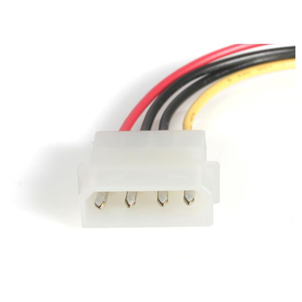 StarTech.com Adaptador Cable de 45cm Divisor SAS 29 Pines a Molex Macho LP4 y SATA - SFF-8482 Cable 0,457 m SATA de 15 pines LP4 M, SAS 29 Pin Plug Derecho