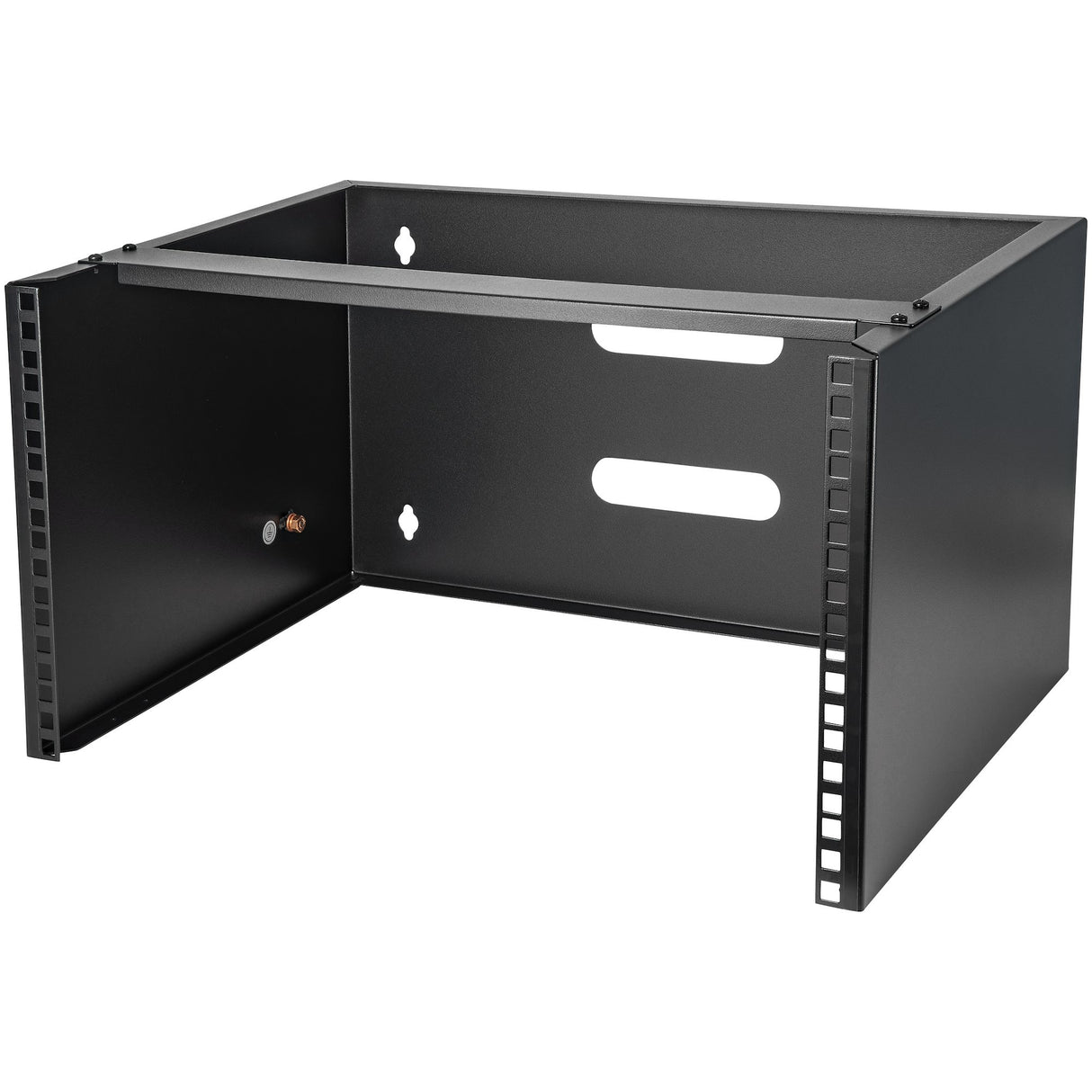 StarTech.com Soporte Montaje en Pared de 6U 12in Profundidad Rack Horizontal para Patch Panel Parcheo Rack 6U Bastidor de pared 20 kg Negro