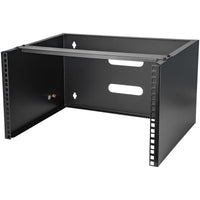 StarTech.com Soporte Montaje en Pared de 6U 12in Profundidad Rack Horizontal para Patch Panel Parcheo Rack 6U Bastidor de pared 20 kg Negro
