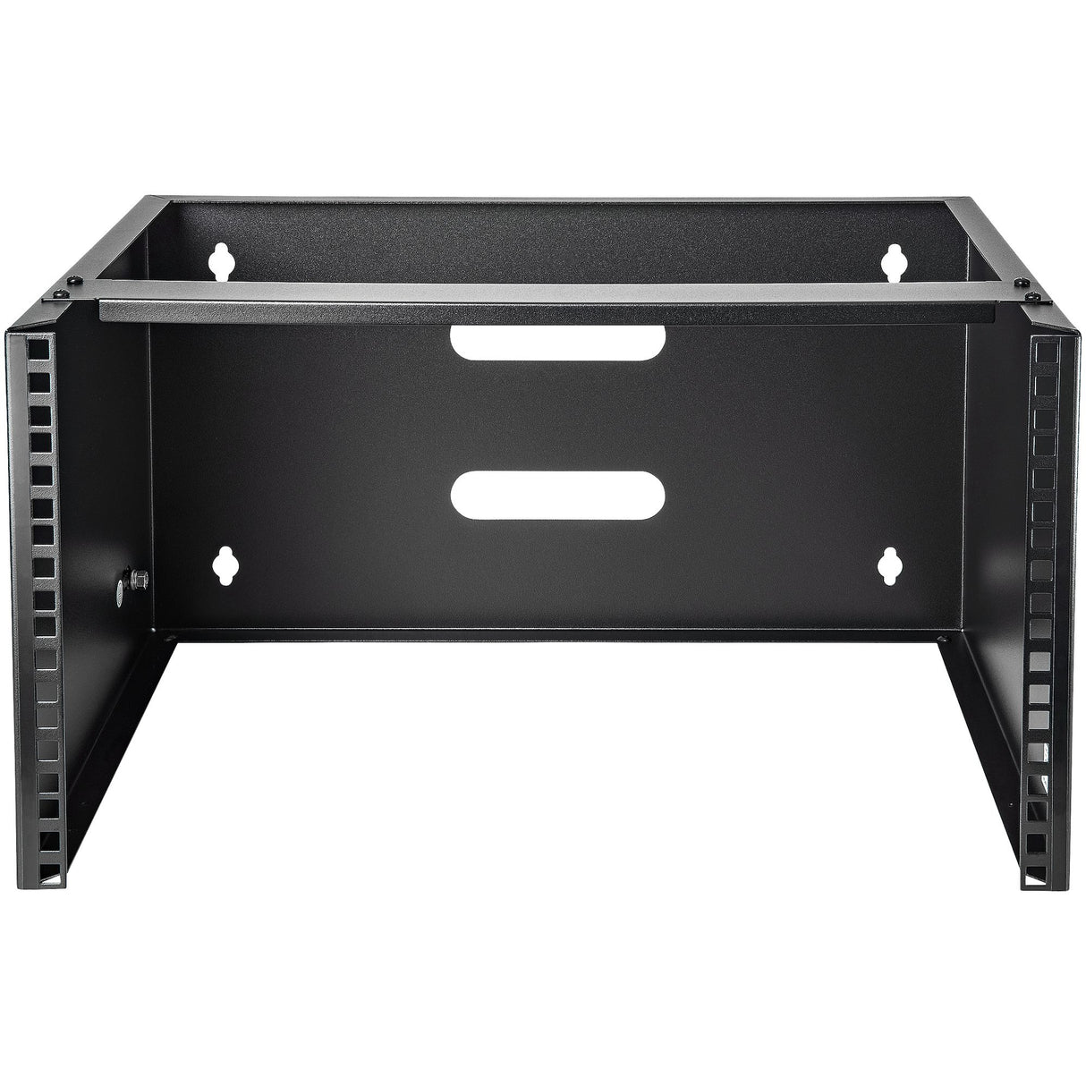 StarTech.com Soporte Montaje en Pared de 6U 12in Profundidad Rack Horizontal para Patch Panel Parcheo Rack 6U Bastidor de pared 20 kg Negro