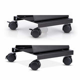 StarTech.com Carrito para Caja Torre de Ordenador - Carrito con Ruedas para CPU - Soporte Ajustable para CPU - de Acero 
