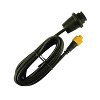 Cable adaptador Ethernet redondo color amarillo a RJ45 Macho