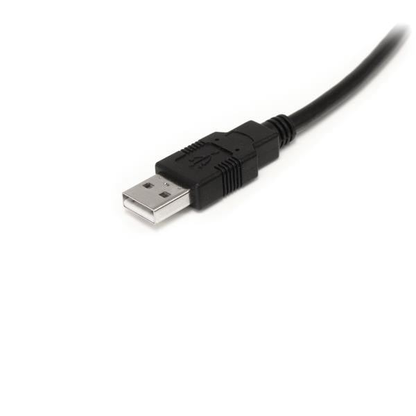 StarTech.com Cable USB Activo de 10m para Impresora - 1x USB A Macho - 1x USB B Macho - Adaptador Negro Cable USB 2.0 USB A USB B Macho
