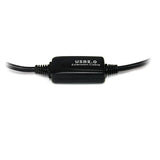 StarTech.com Cable USB Activo de 10m para Impresora - 1x USB A Macho - 1x USB B Macho - Adaptador Negro Cable USB 2.0 USB A USB B Macho