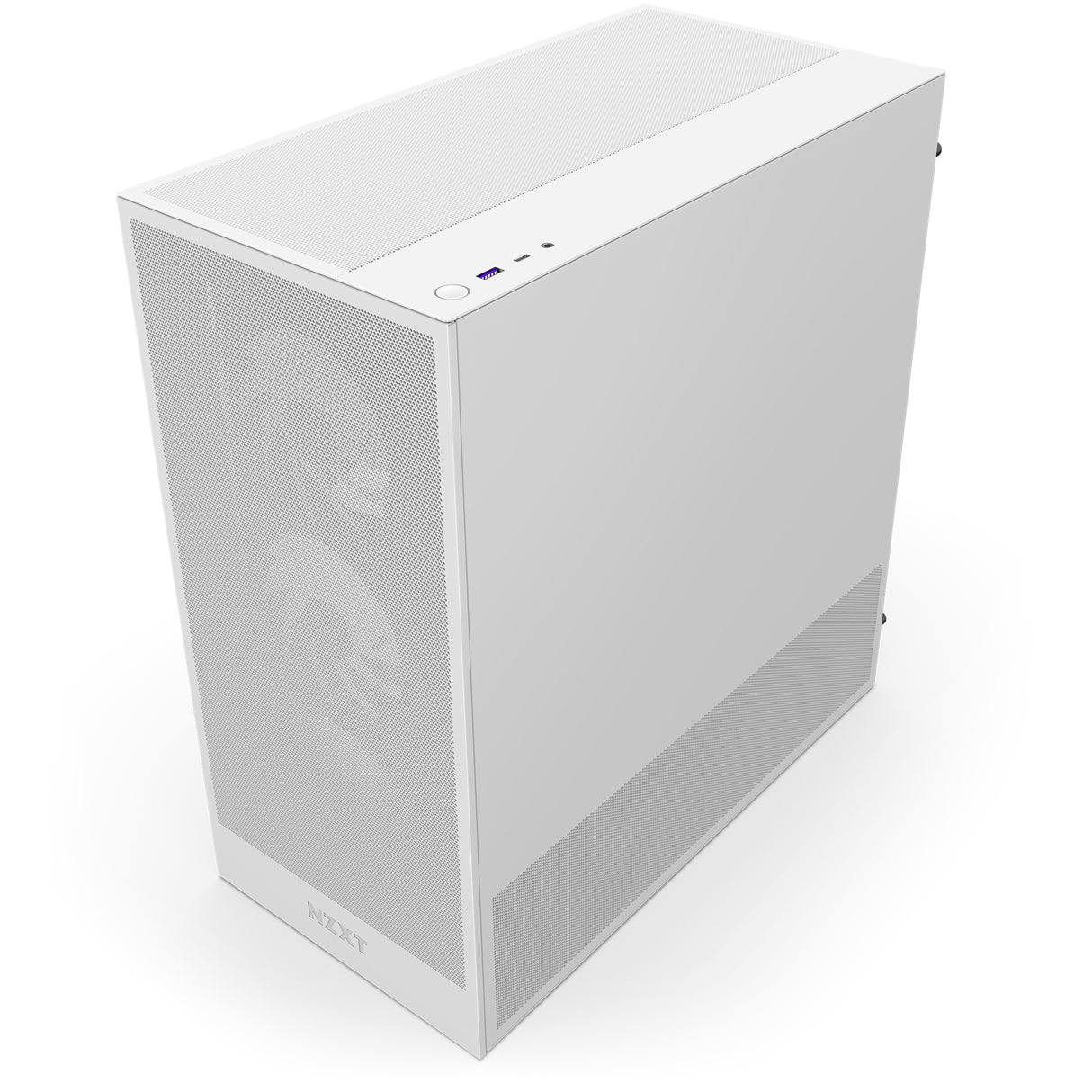 NZXT H5 Flow RGB Midi Tower Blanco, ATX, EATX, Micro ATX, CC-H52FW-R1 | Gabinetes de computadora