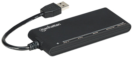 Manhattan 101653 lector de tarjetas 5000 Mbit/s Negro Si Poder, Estado