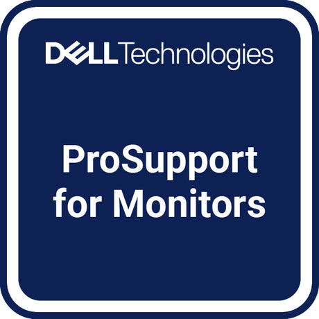 DELL 3Y Adv Ex to 5Y ProSpt Adv Ex extensiones de la garantía ProSupport for monitors Piezas y mano de obra 24x7x365 5 año(s)
