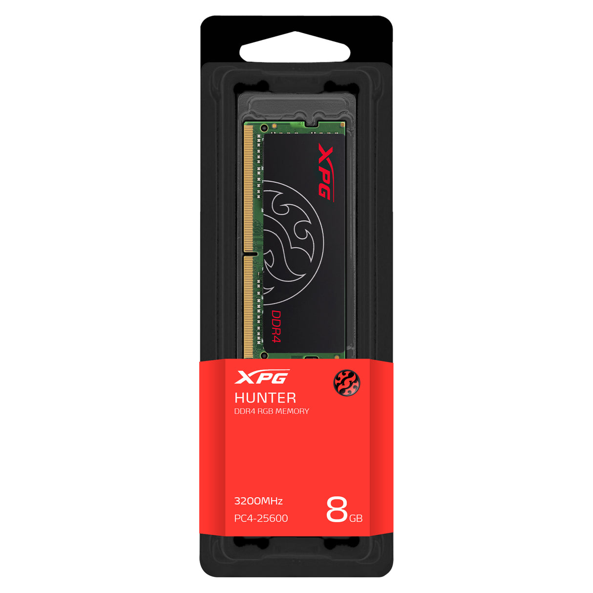 XPG HUNTER AX4S32008G22-SBHT Memoria RAM 8 GB 1 x 8 GB DDR4 3200 MHz