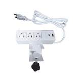 Epcom EM-3AC-WH unidad de distribución de energía (PDU) 9 salidas AC Blanco