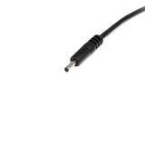 StarTech.com Cable Adaptador de Alimentación de 90cm USB a Conector Coaxial Tipo H 5V DC - Macho a Macho, Barrel type H