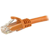 StarTech.com Cable de 1m Naranja de Red Gigabit Cat6 Ethernet RJ45 sin Enganche - Snagless Cables de red 1 m Cat6 RoHS
