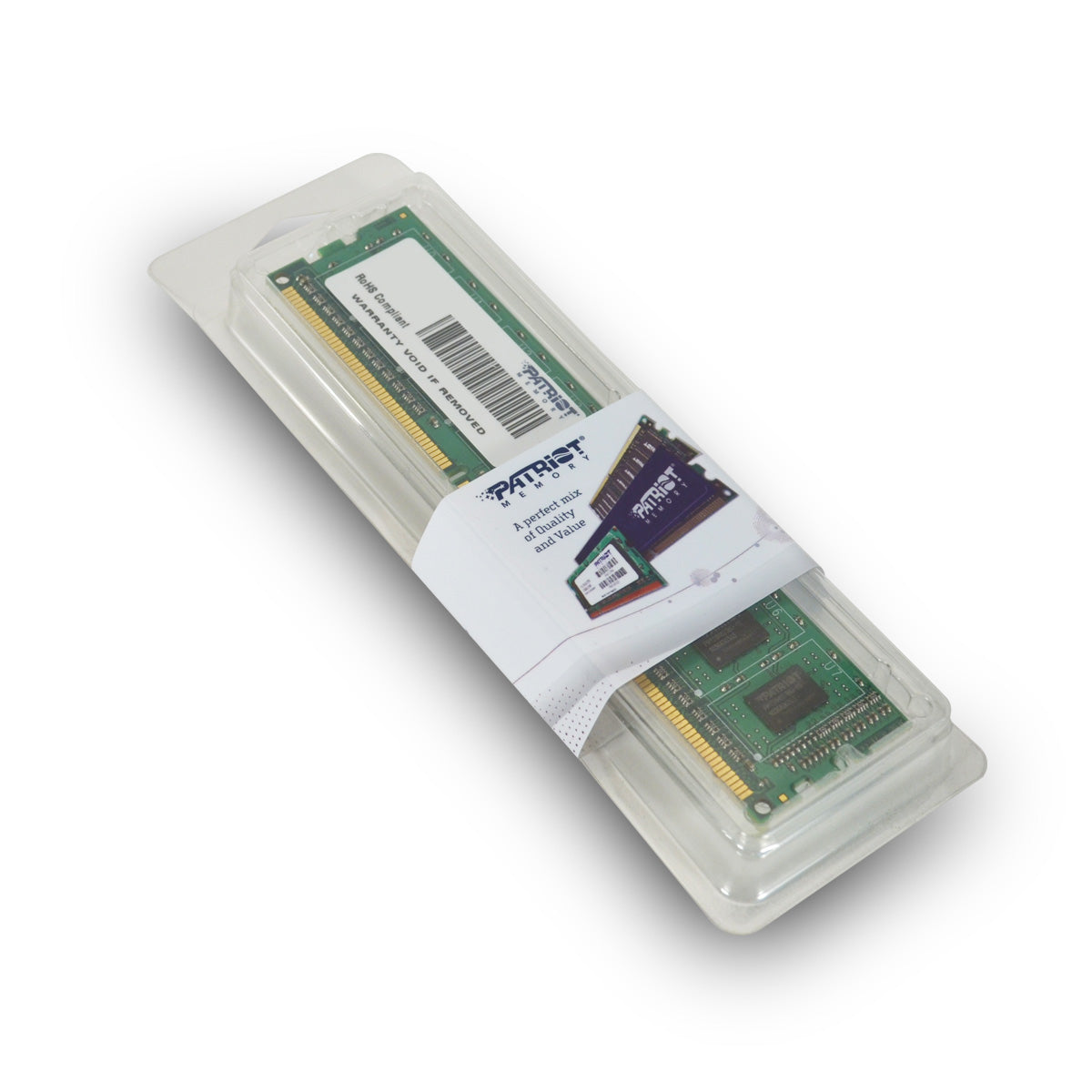 Patriot Memory Signature Line PSD38G16002 módulo de memoria 8 GB 1 x 8 GB DDR3 240-pin DIMM, 1600 MHz